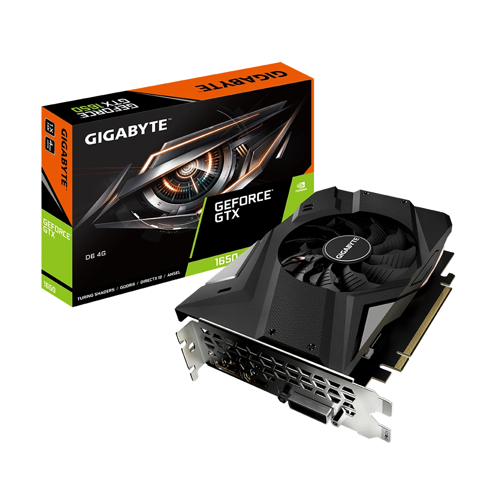 Gigabyte GeForce® GTX 1650 D6 4G  (Rev. 4.0)